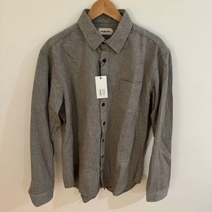 New Taylor Stitch California in Charcoal Herringbone XL 44 Long Sleeve